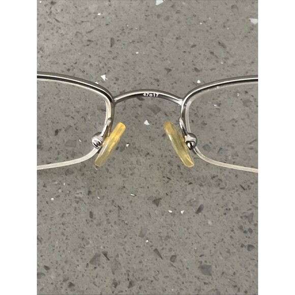 TOMMY HILFIGER TH 3029 SI Blue Silver 47-17-140 Eyeglasses Frames ONLY half rim main image 6